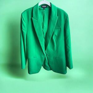 Express Vibrant Green Jacket